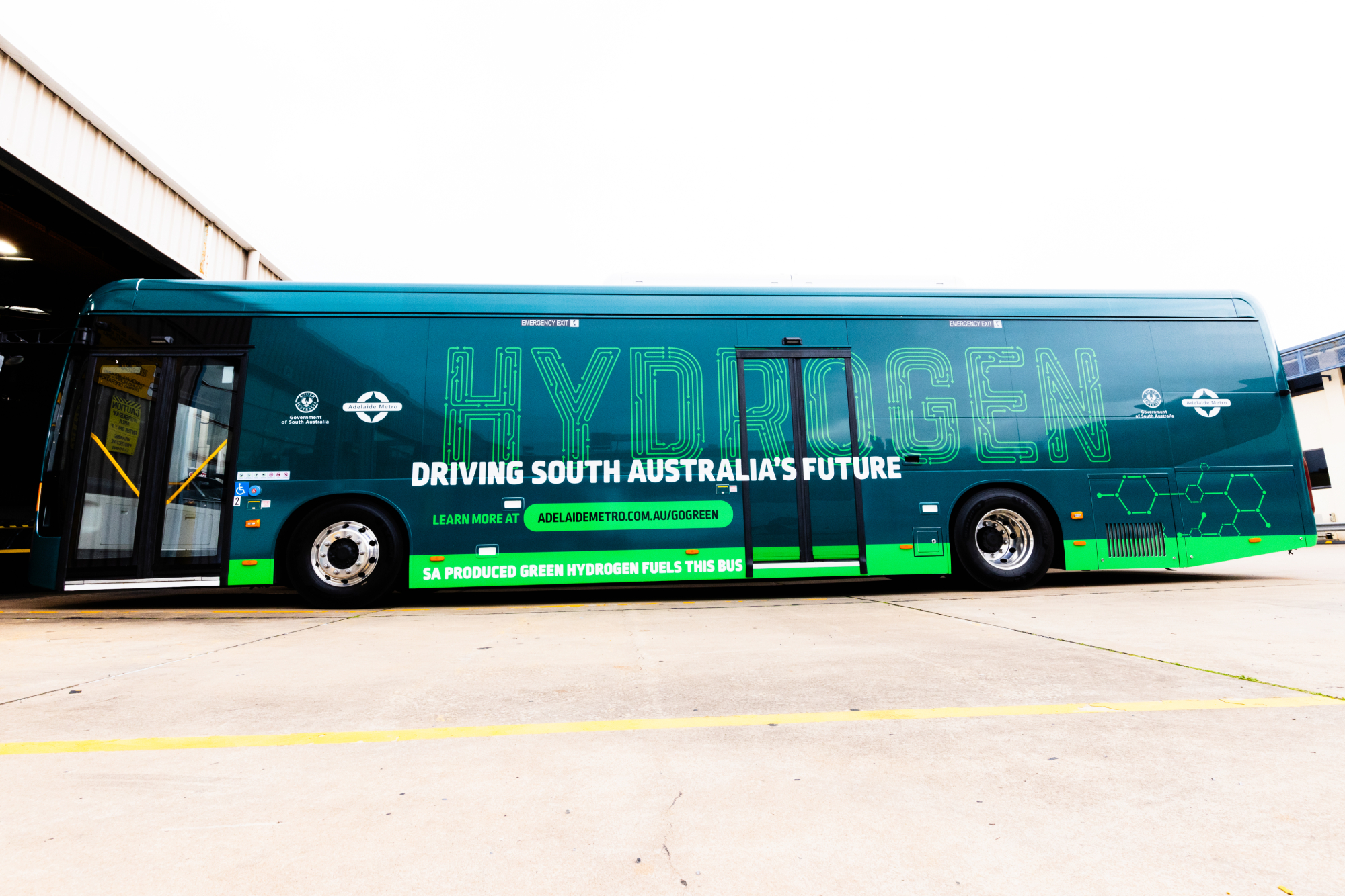Adelaide hydrogen bus